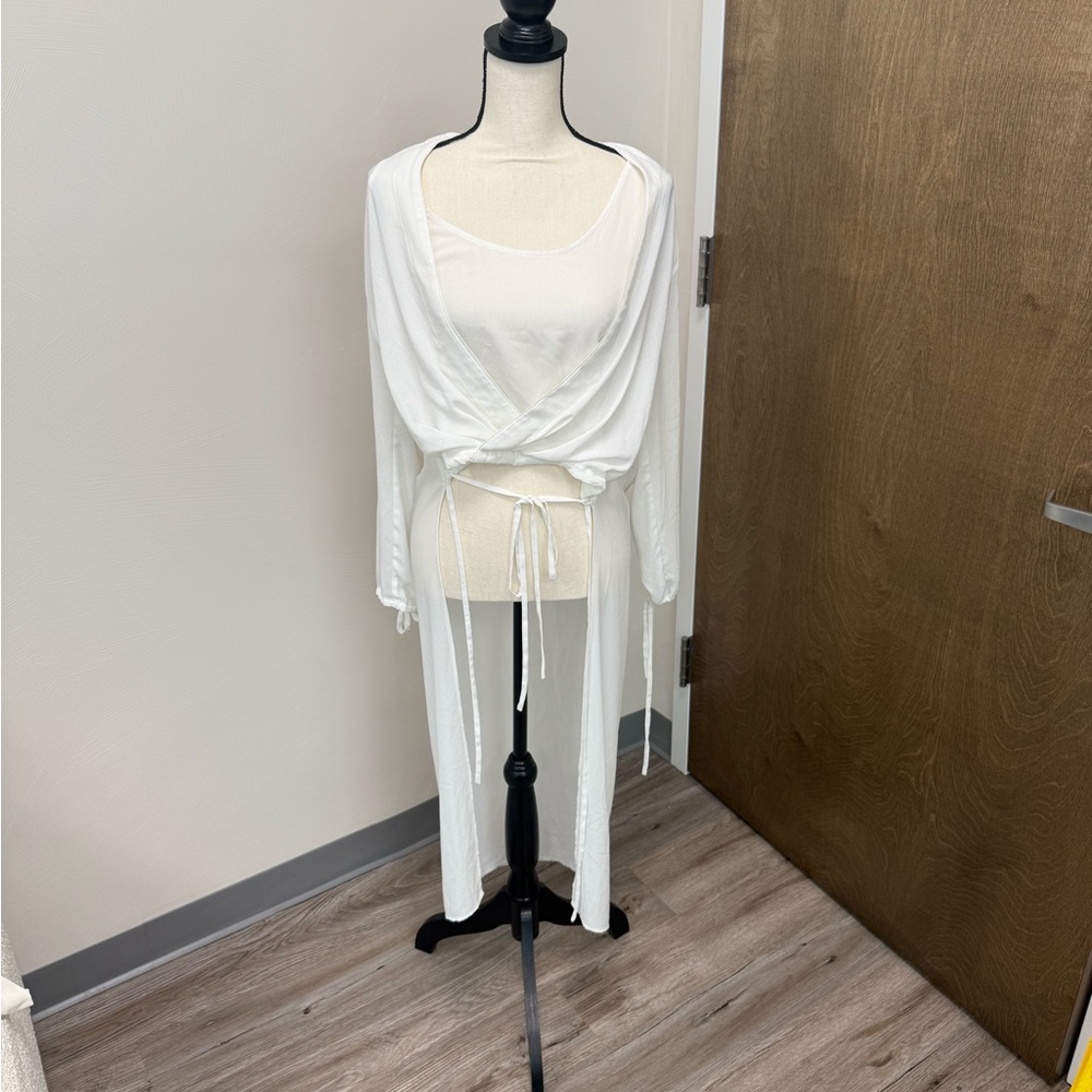 All Saints Cream Shirt